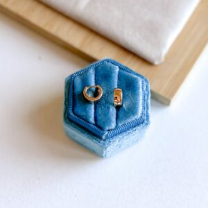 Kolczyki kółka grube mini