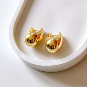 Kolczyki BOWL krople łezki HIT JESIENI