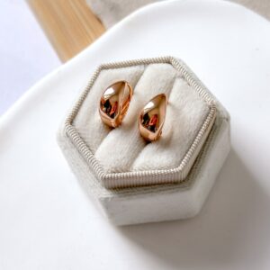 Kolczyki HIT łezki koszyczki małe