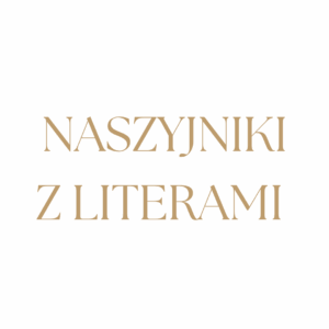 Naszyjnik z literami