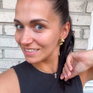 Kolczyki masywne skręt HIT JESIENI 2025