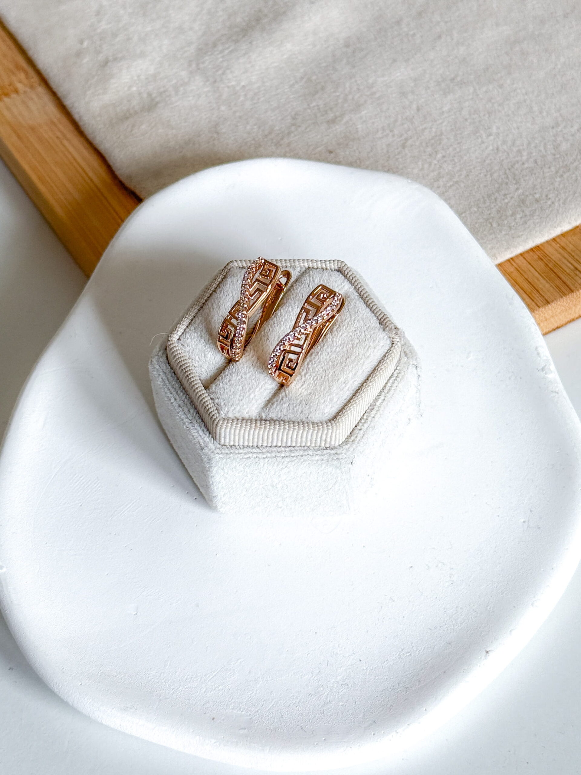 Kolczyki grecki wzór - obrazek 2