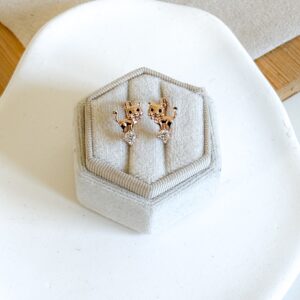 Kolczyki kotki małe