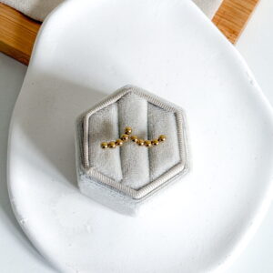 Kolczyki ala nausznice kulki