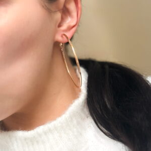 Kolczyki koła duże 6 cm