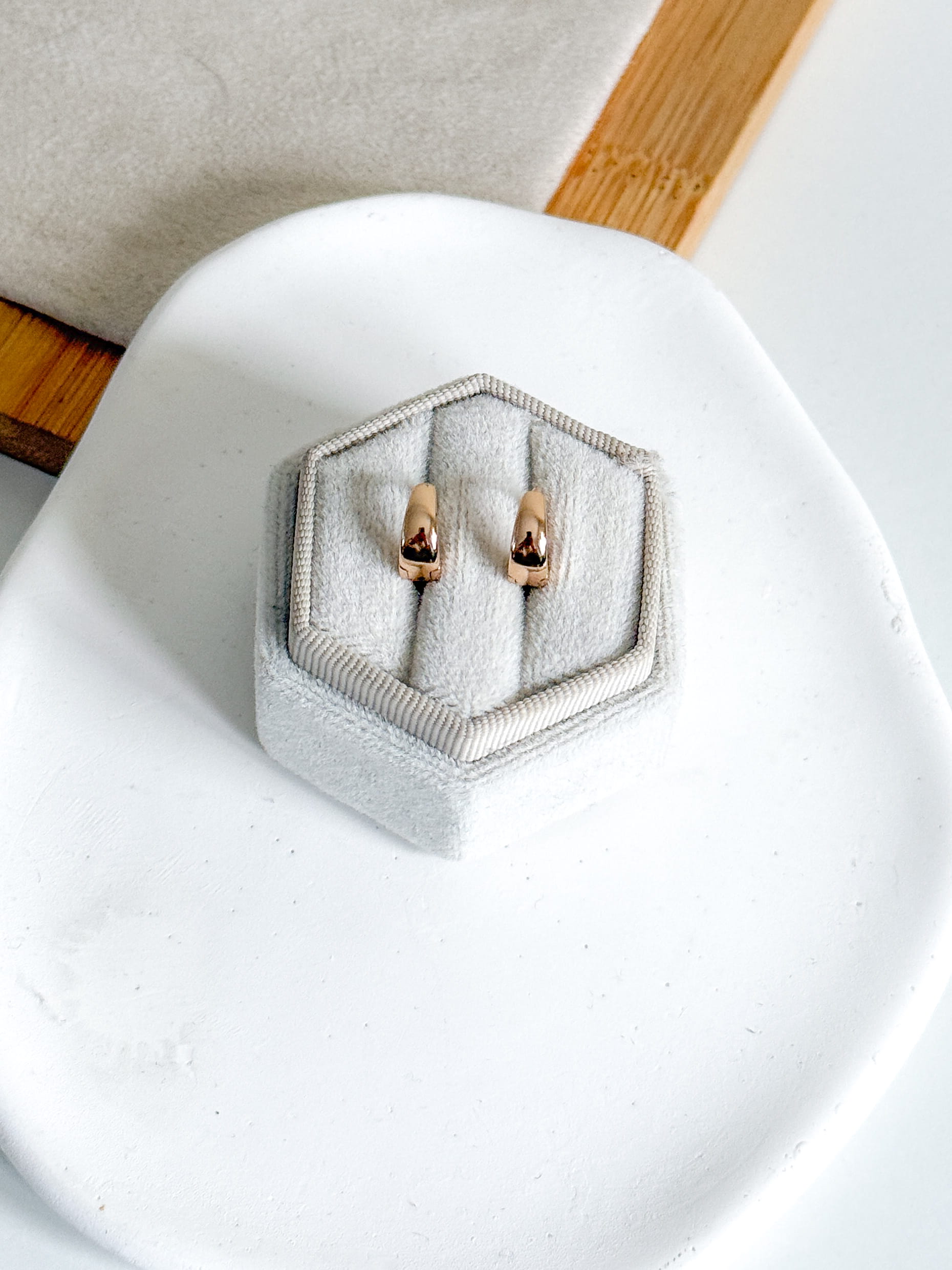 Kolczyki HIT sezonu koszyczki mini - obrazek 2